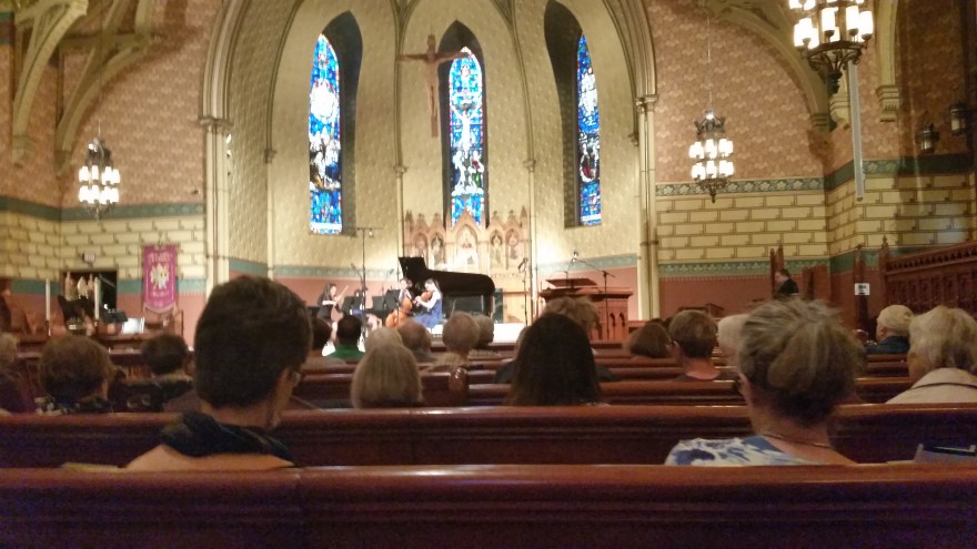 150707 - st james cathedral  - Piano Quartet:Photo by Drumnmike